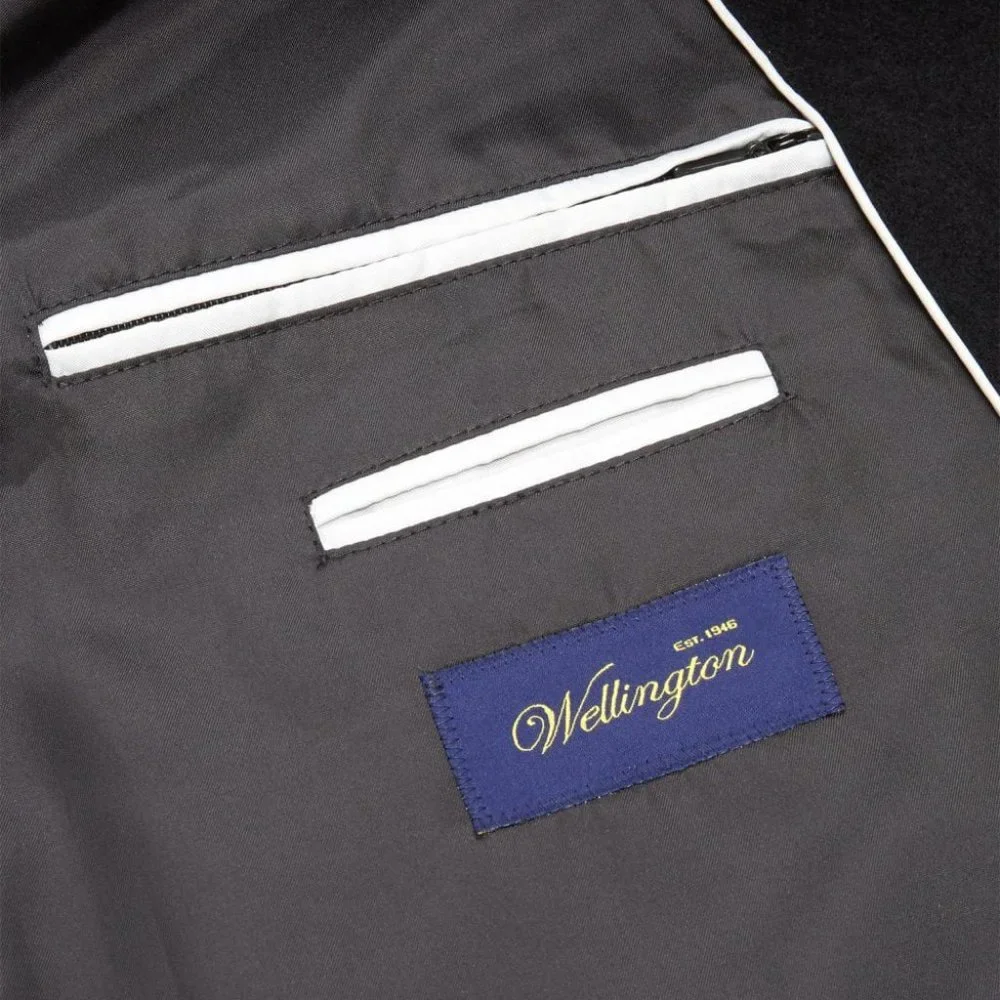 Wellington Executive Overcoat - Black - Picture 4 of 9
